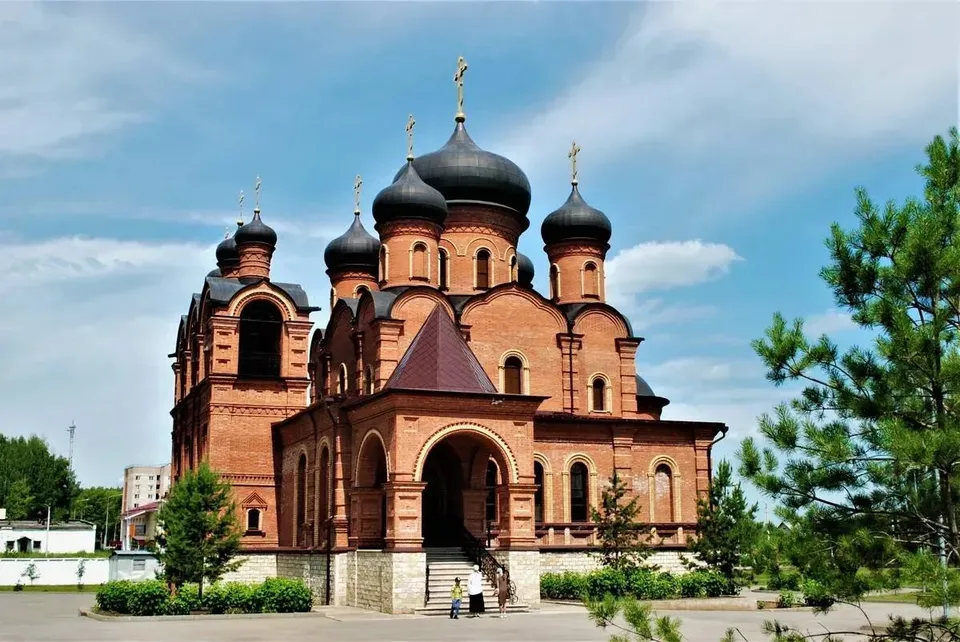 Храм Благовещения Пресвятой Богородицы, Благовещенск: вид снаружи